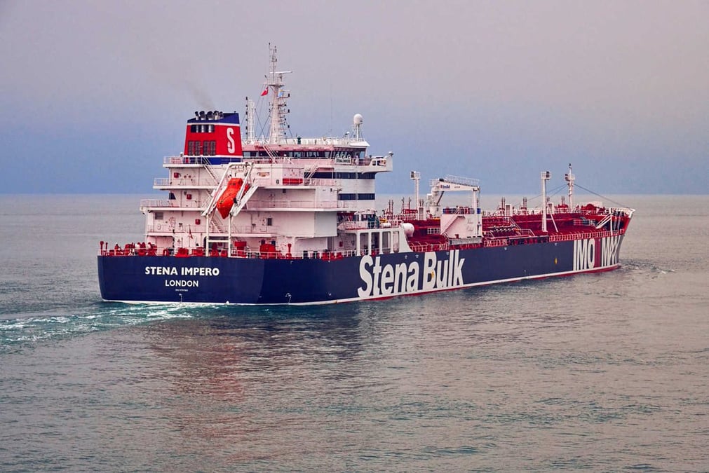 Le petrolier britannique implique dans un incident en mer avant d'etre saisi