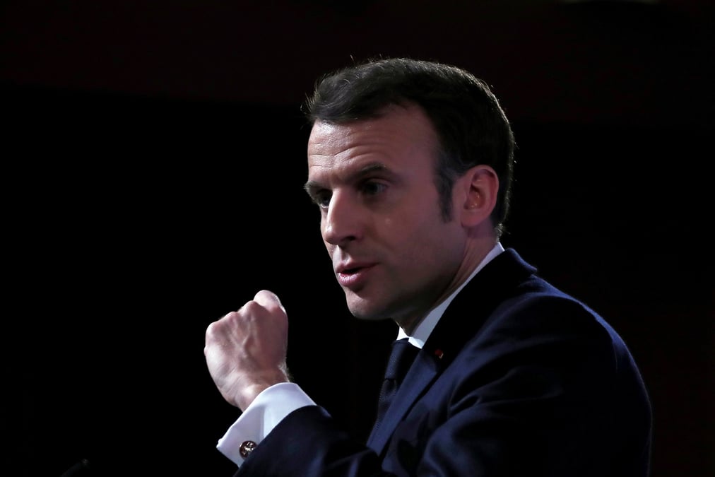 Macron pret a associer les europeens a la dissuasion nucleaire francaise