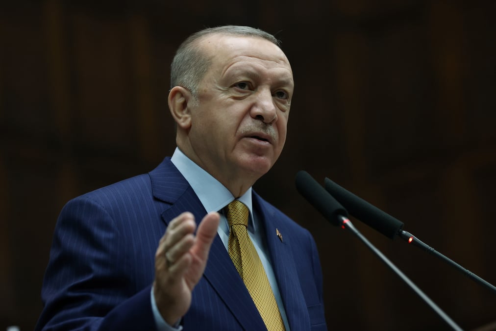 Erdogan espere "tourner une page" avec les etats-unis et l'ue en 2021