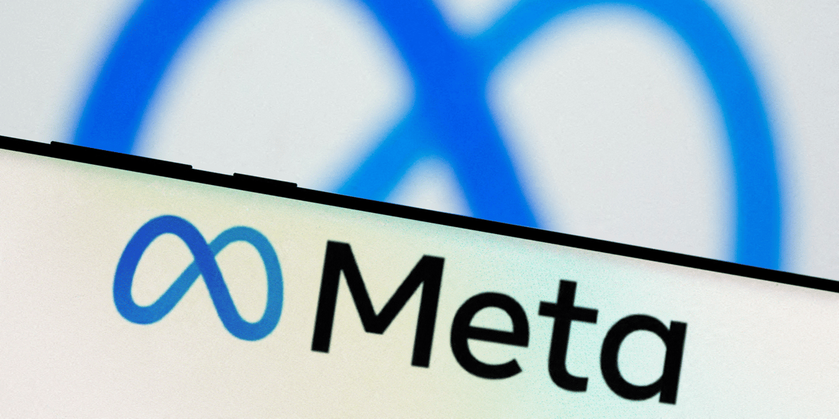 Illustration du logo de meta