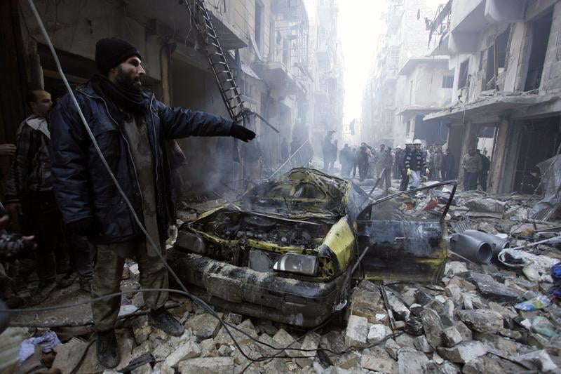 Plus de 100 morts dans le bombardement d'Alep par l'armée