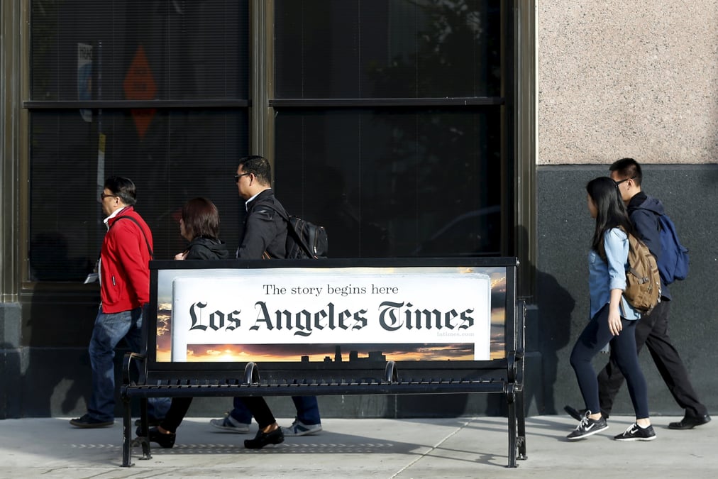Tribune publishing repousse gannett