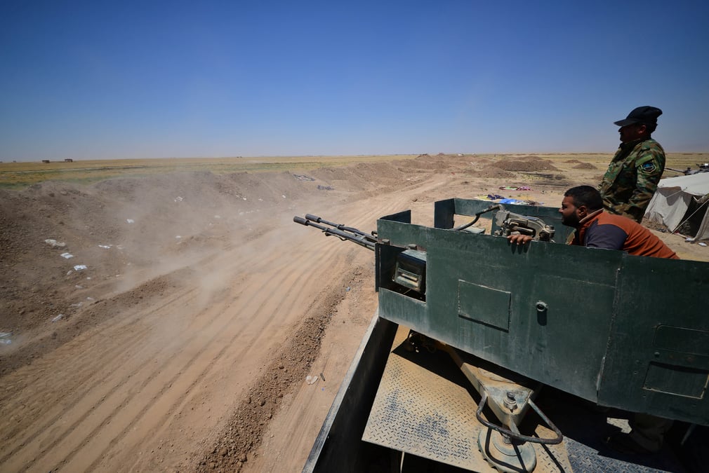 Une contre-offensive de l'ei repoussee a mossoul