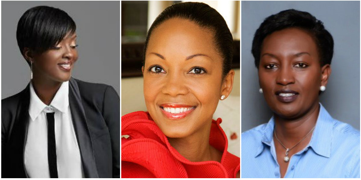 [De gauche à droite] Leticia N'Cho Traoré, fondatrice de la conciergerie abidjanaise 3W ; Swaady Martin, fondatrice et CEO d'Yswara et Rosette Rugamba, fondatrice et CEO de Songa Africa.