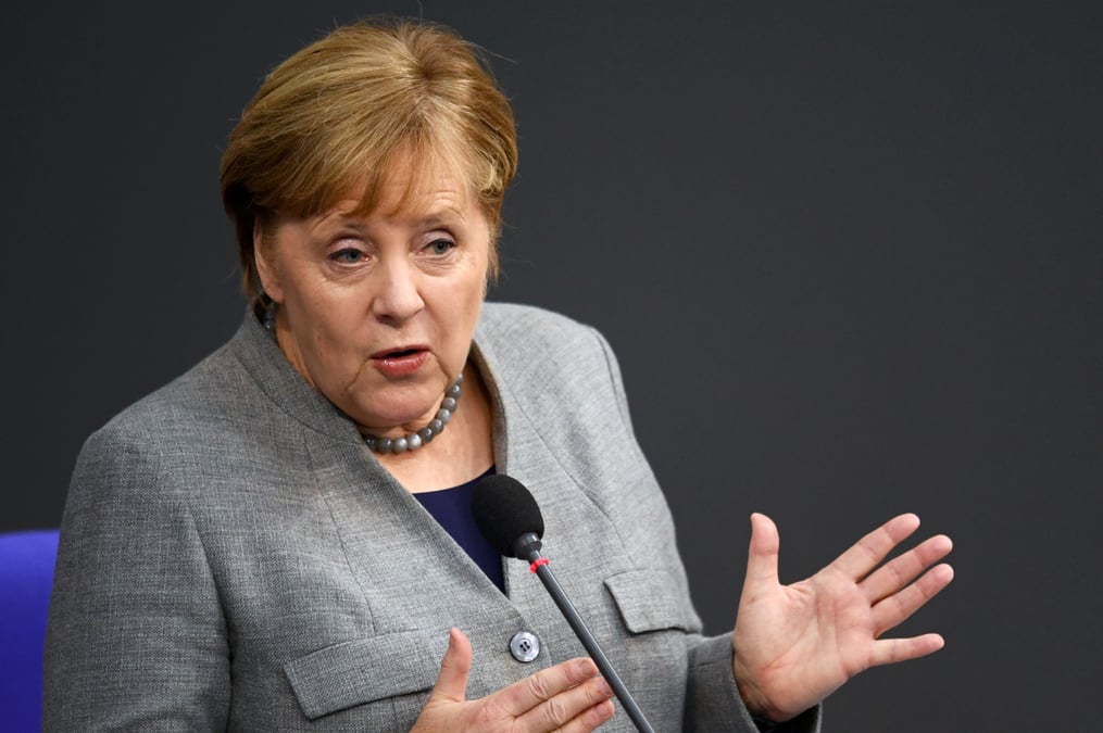 Macron et merkel saluent l'echange de prisonniers en ukraine