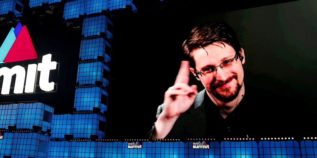 Edward Snowden, 2019, Web Summit, Lisbonne