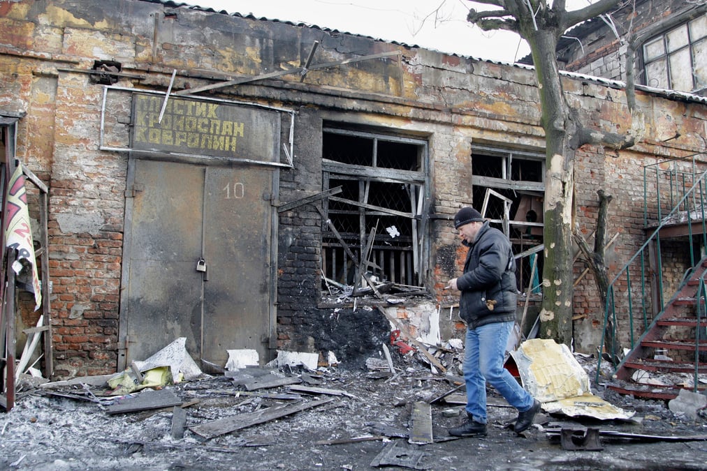 Combats dans l'est de l'ukraine