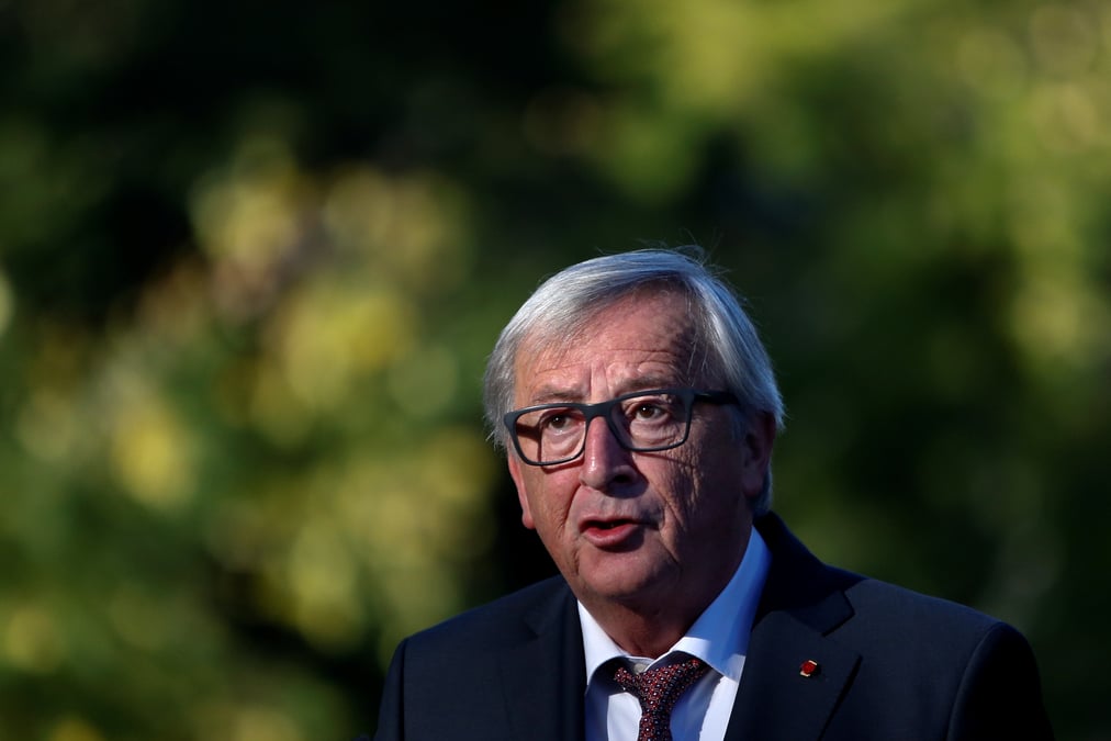 Juncker appelle les europeens a resister au "poison" du separatisme