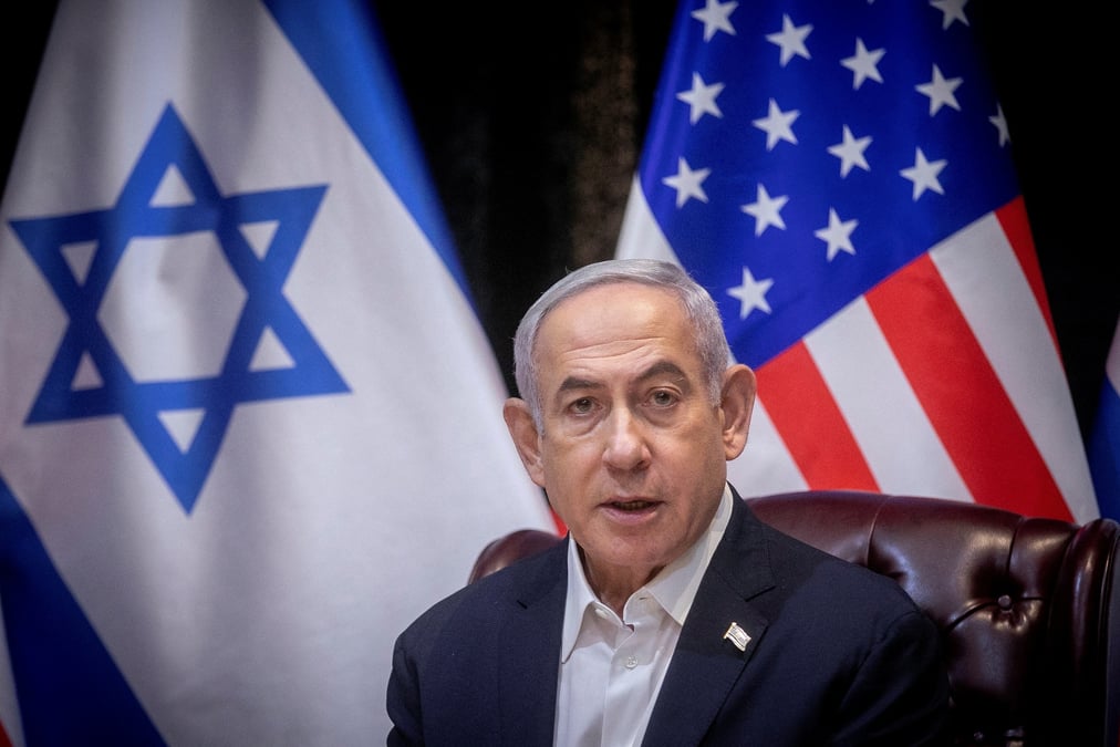 Le premier ministre israelien benjamin netanyahu