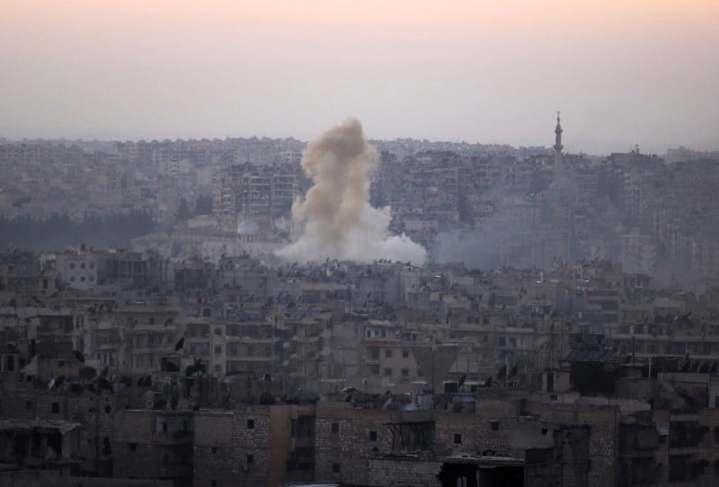 Les forces d’al assad progressent dans alep