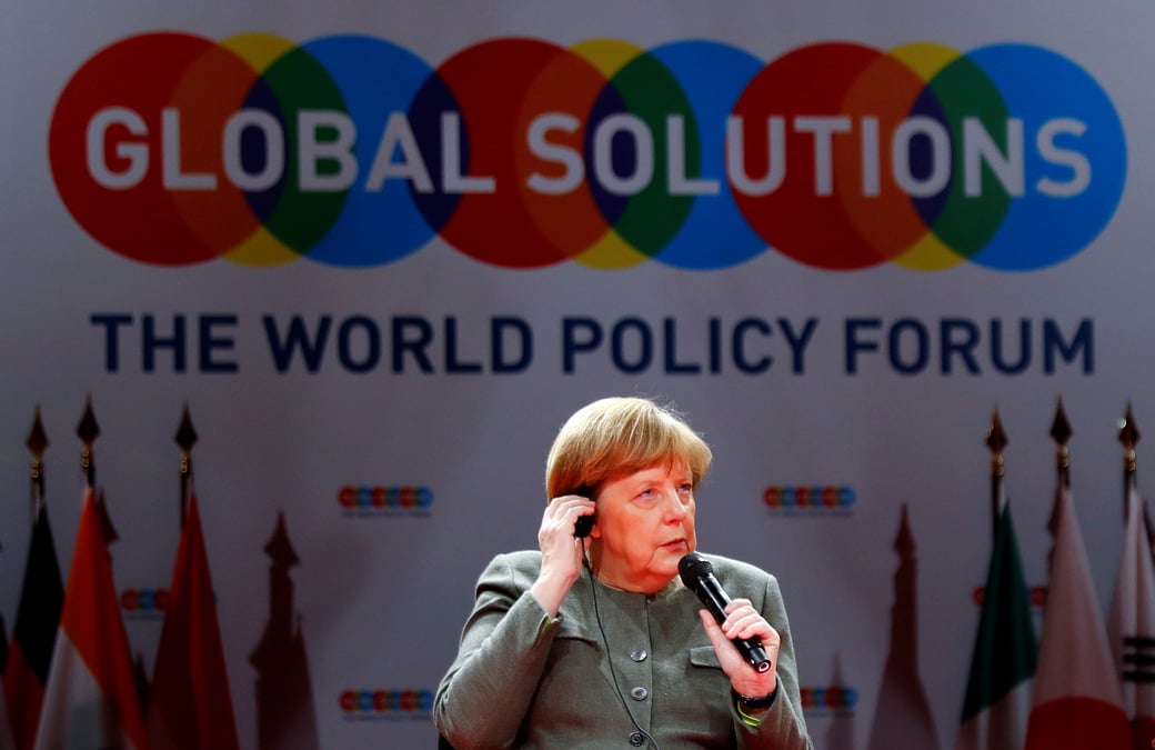 Merkel ne veut pas se meler du dossier deutsche bank-commerzbank