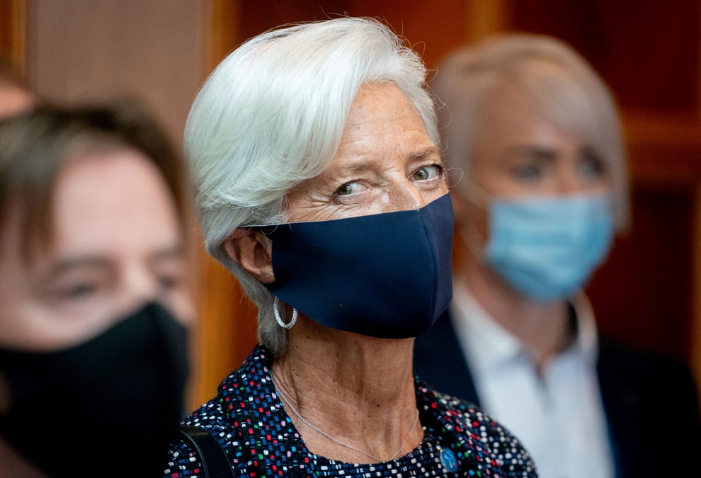 Lagarde (bce) met en garde contre l'incertitude sur la vaccination