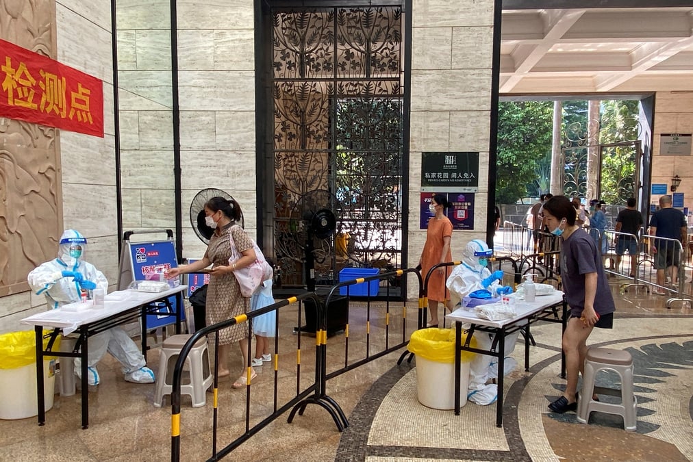 Chine/covid: restrictions a shenzhen, depistage de masse a chengdu
