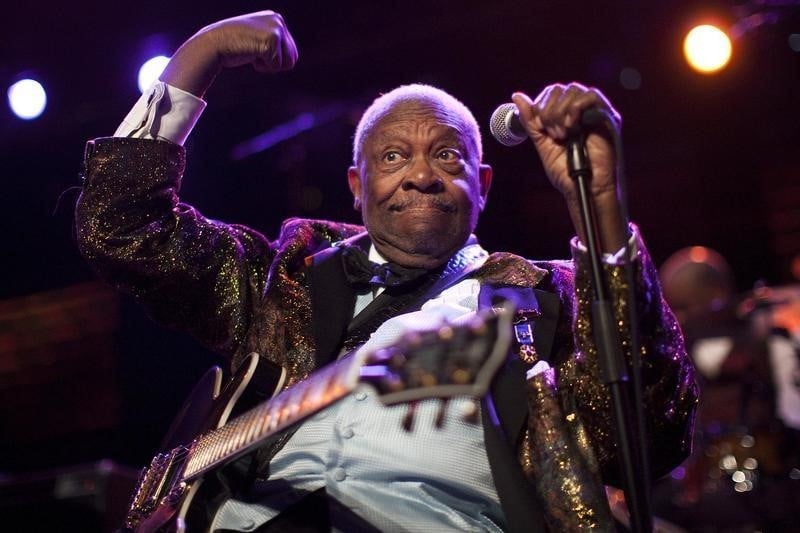 B.b. king s'eteint