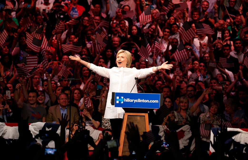 Hillary clinton remporte les primaires democrates