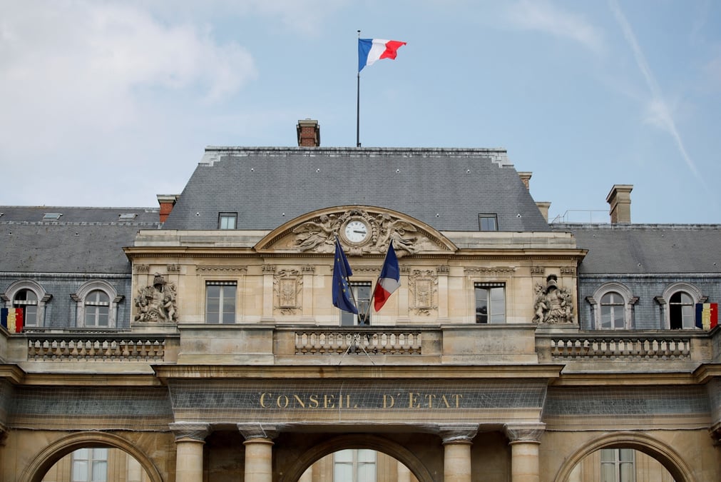 Photo d'archives: une vue montre le conseil d'etat, le plus haut tribunal administratif de france, a paris
