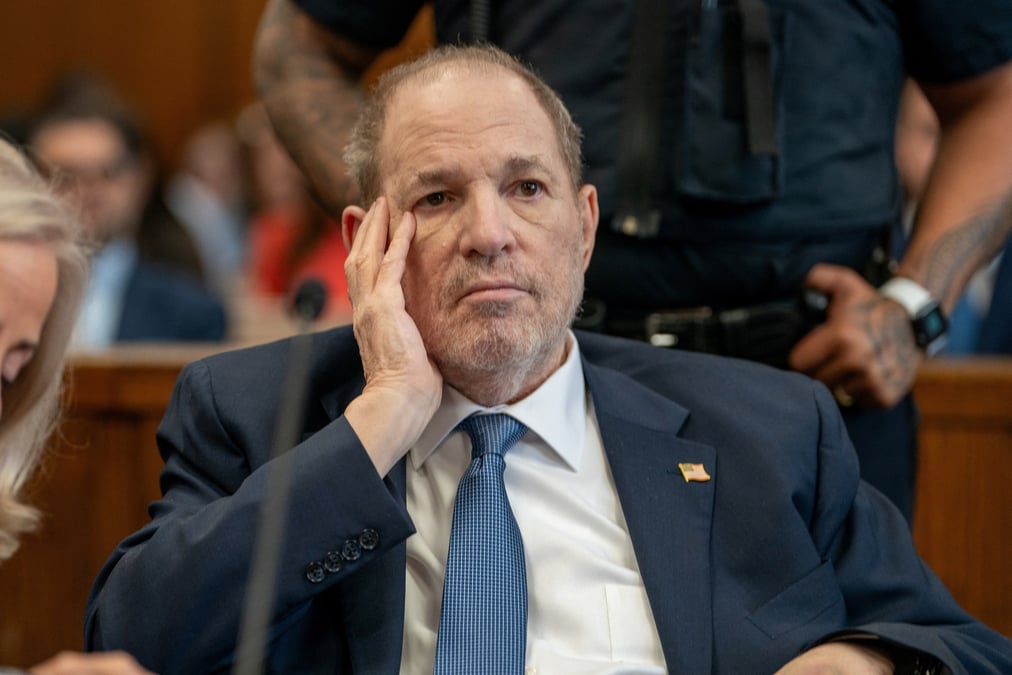 L'ancien producteur de films harvey weinstein
