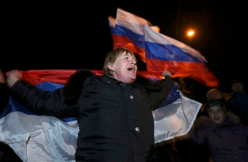 La Crimée dit "oui" à la Russie à une écrasante majorité