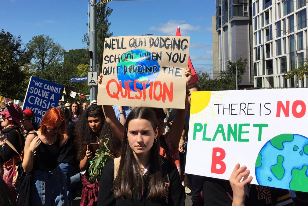 Climat: la greve scolaire mondiale debute en oceanie et en asie