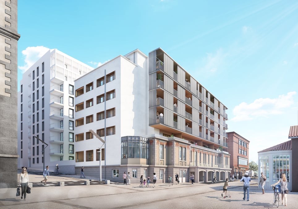 Projet Réhabilitation Hotel Dieu Clermont-Ferrand,