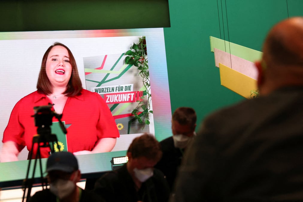 Les verts allemands portent a leur tete une jeune militante de 28 ans