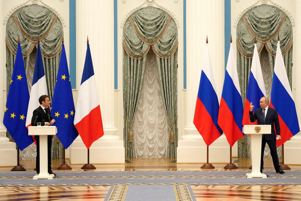 Ukraine : pour macron, les prochains jours seront determinants