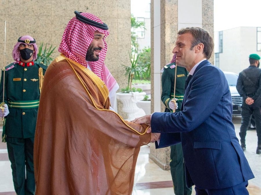 Petrole et iran au menu du diner entre macron et "mbs" a l'elysee