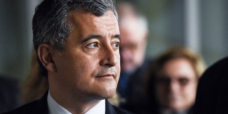 Gérald Darmanin à Rennes, le 12 février.