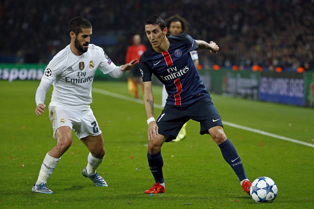 Cruelle defaite du psg contre le real madrid