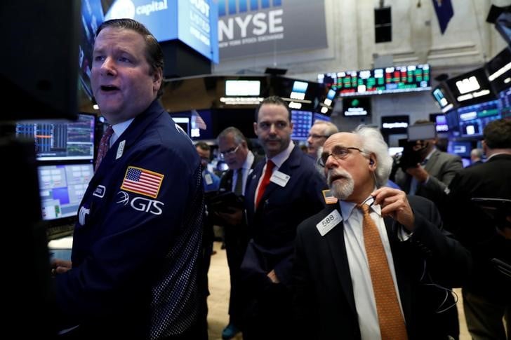 La bourse de new york finit en baisse