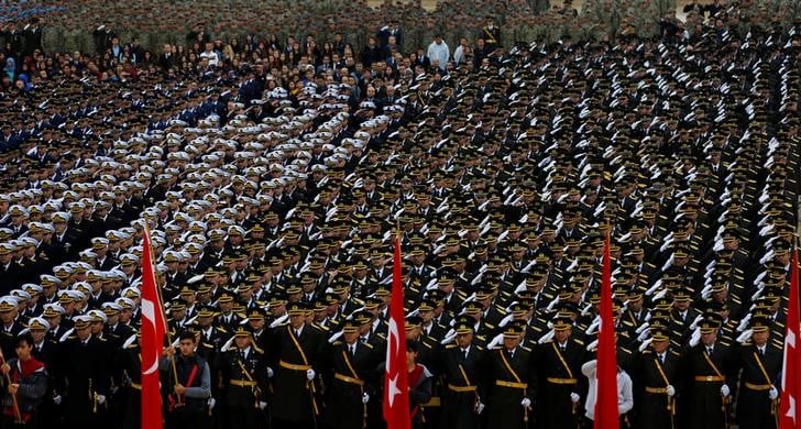 Frappes de l'armee turque contre les kurdes du pkk en irak et en syrie