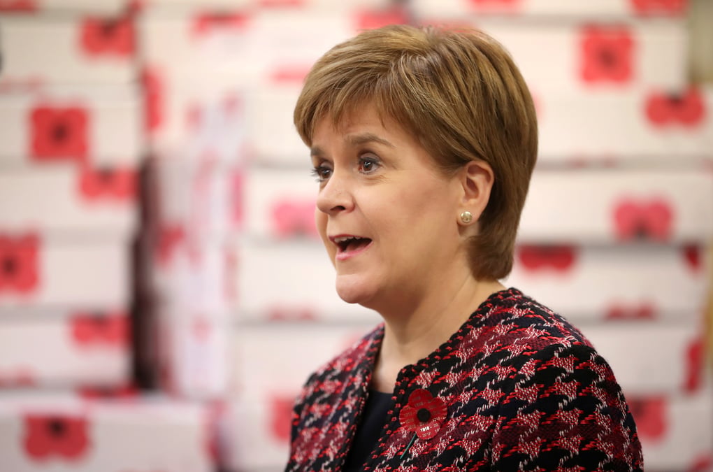 Sturgeon (ecosse) reclame la tenue d'un 2e referendum sur le brexit