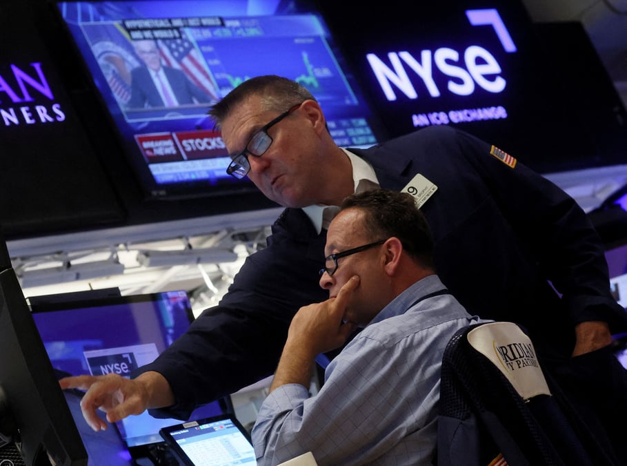 La bourse de new york ouvre en baisse