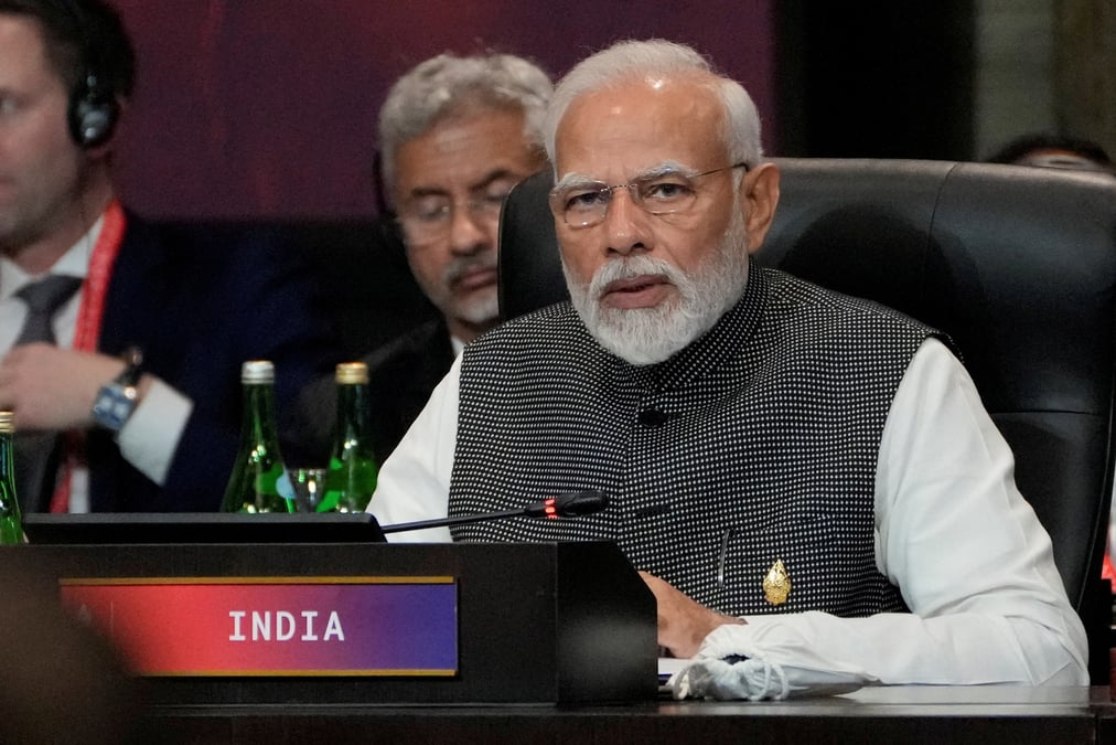 Photo d'archives du premier ministre indien narendra modi