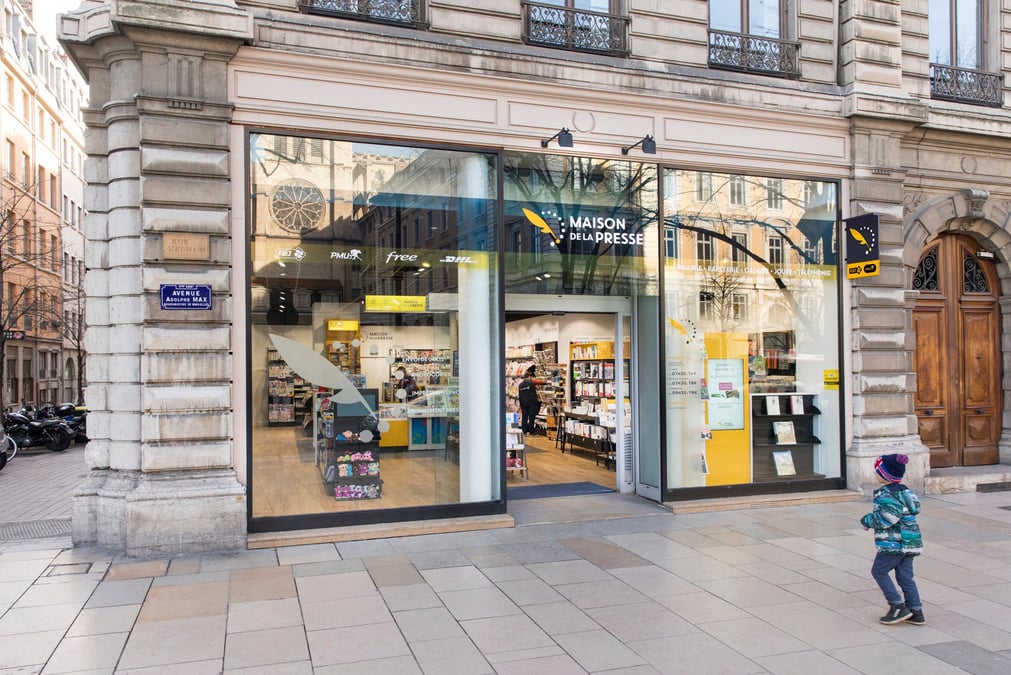Magasin entièrement rénové par le groupe NAP