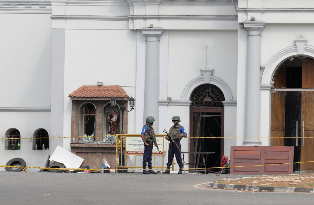 Le groupe etat islamique revendique les attentats au sri lanka