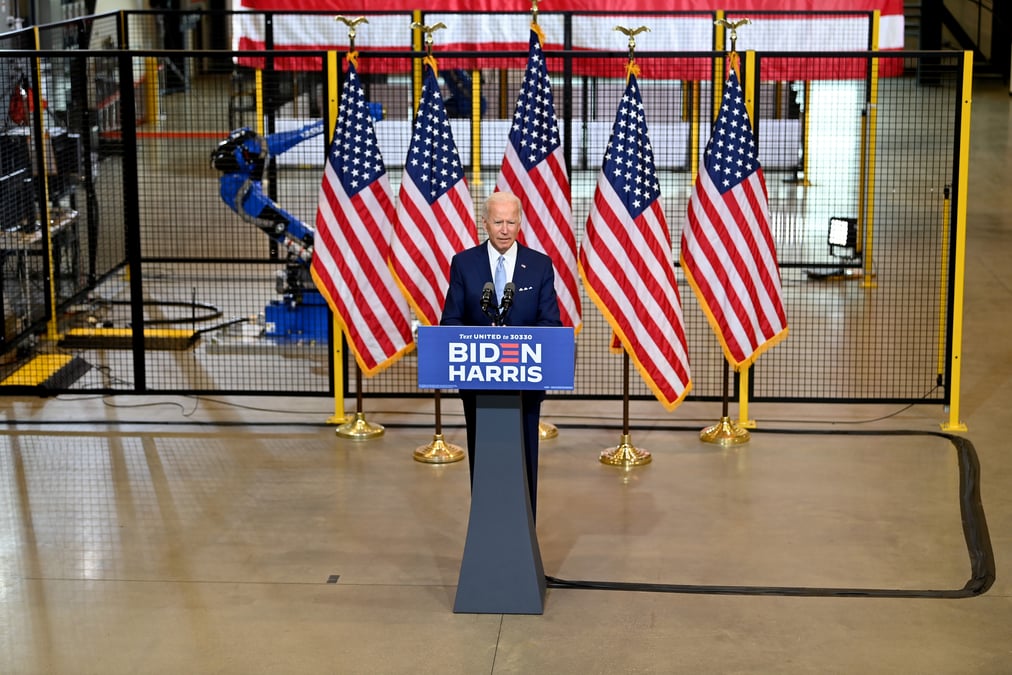 Trump, plus fauteur de trouble que garant de l'ordre, dira biden a pittsburgh