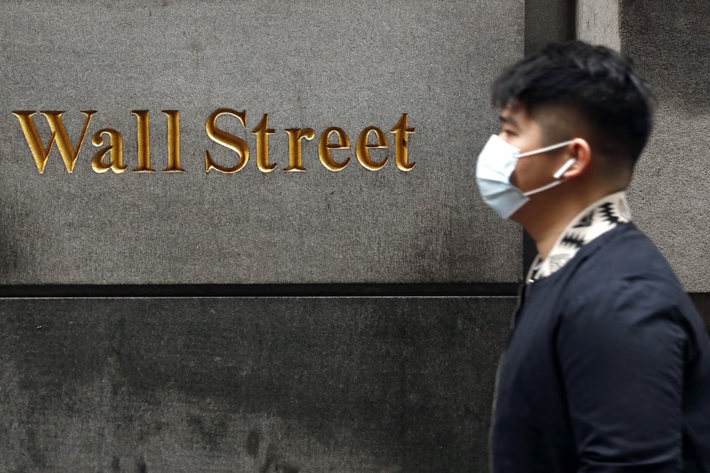 La bourse de new york en baisse a l'ouverture