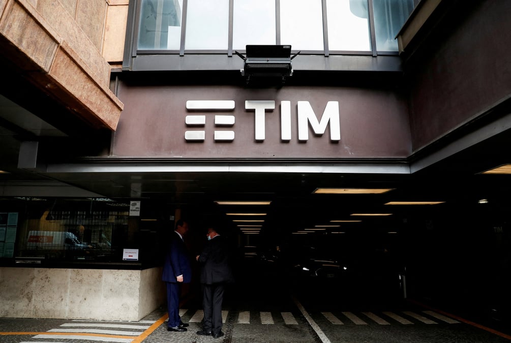 Photo d'archives: le logo de tim
