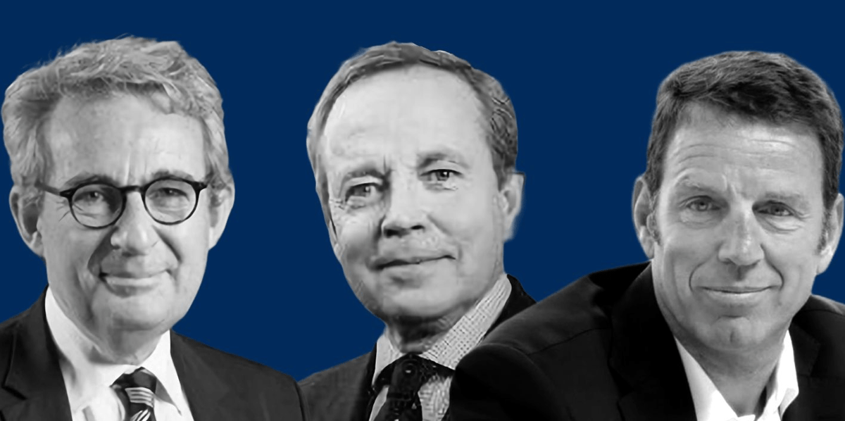 Jean-Christophe Fromantin, Renaud Donnedieu de Vabres et Geoffroy Roux de Bezieux