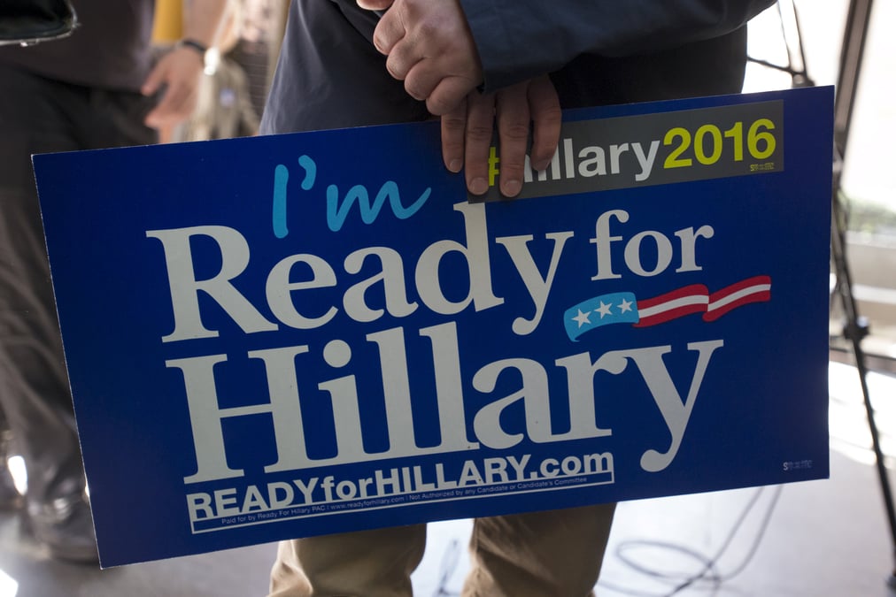 Hillary clinton, une "vip" qui se veut proche des americains ordinaires