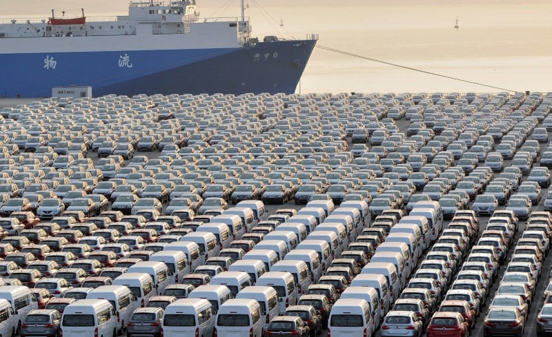 Bond inattendu des exportations chinoises en mars