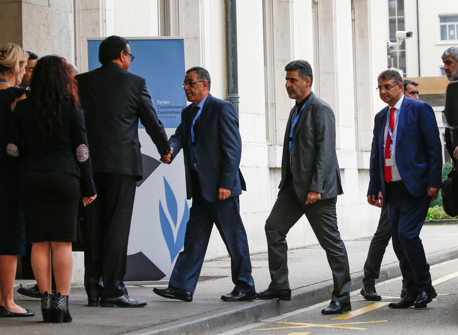Premiere reunion du comite constitutionnel syrien a geneve