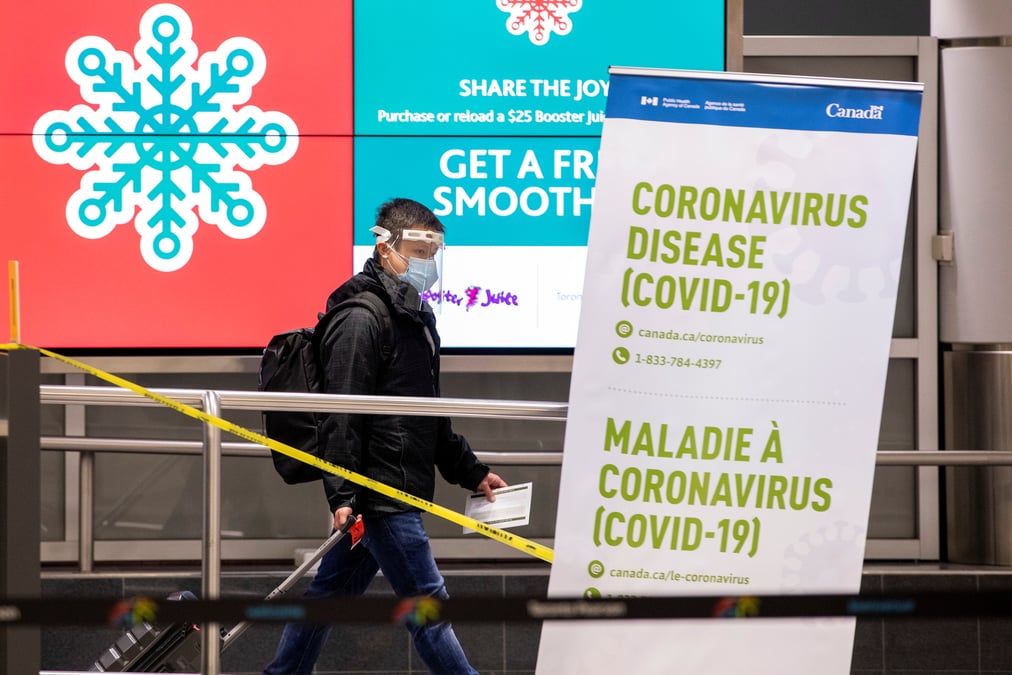 Coronavirus: le canada va demander aux passagers aeriens un test negatif