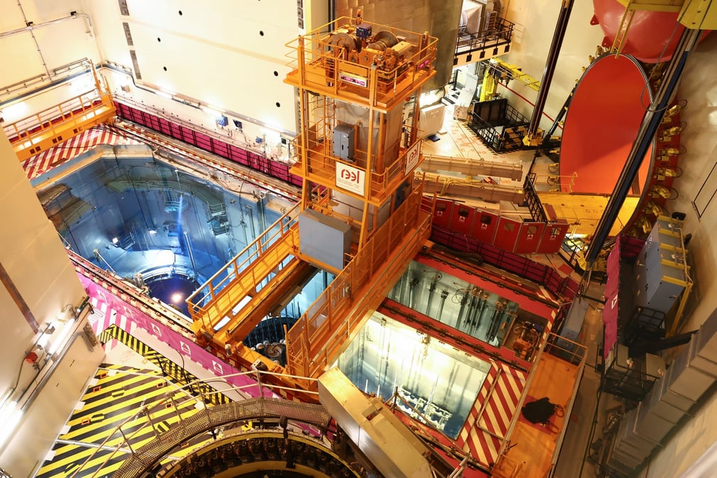 La centrale nucleaire de flamanville 3 (epr) dans le nord-ouest de la france
