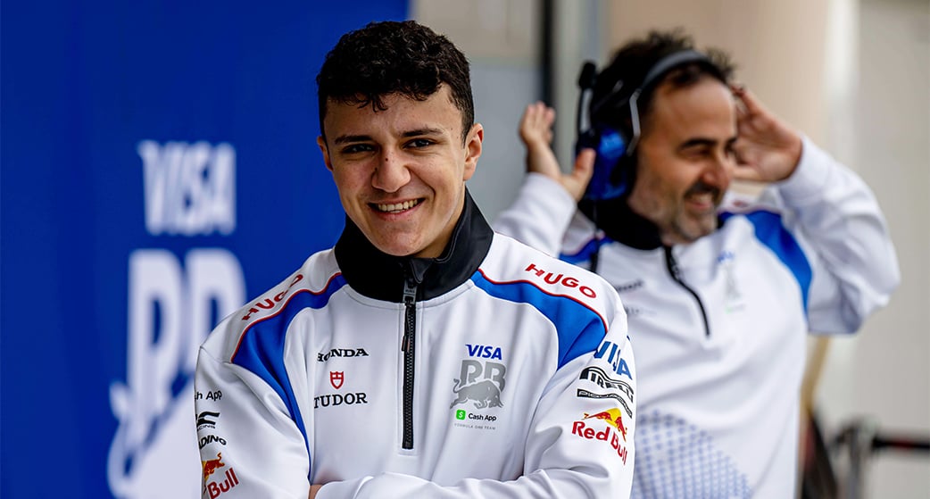 Isack Hadjar, 20 ans, est un grand espoir de la F1.
