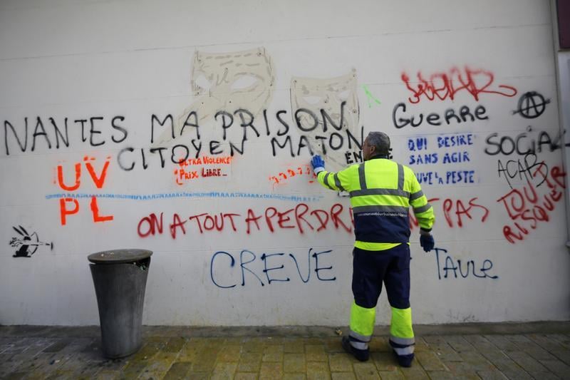 Des personnes condamnées après la manifestation de Nantes