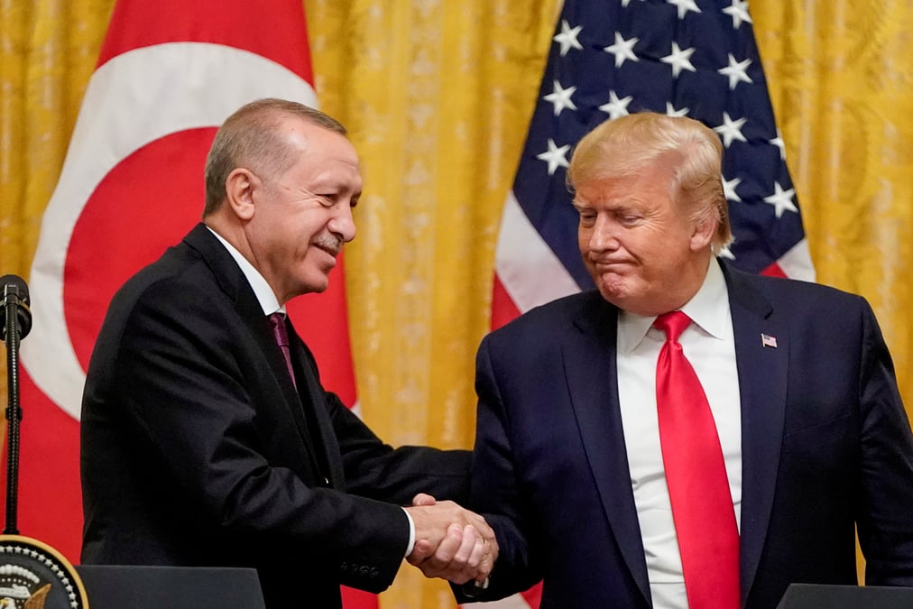 Entretien trump-erdogan sur la situation a idlib, en syrie-maison blanche