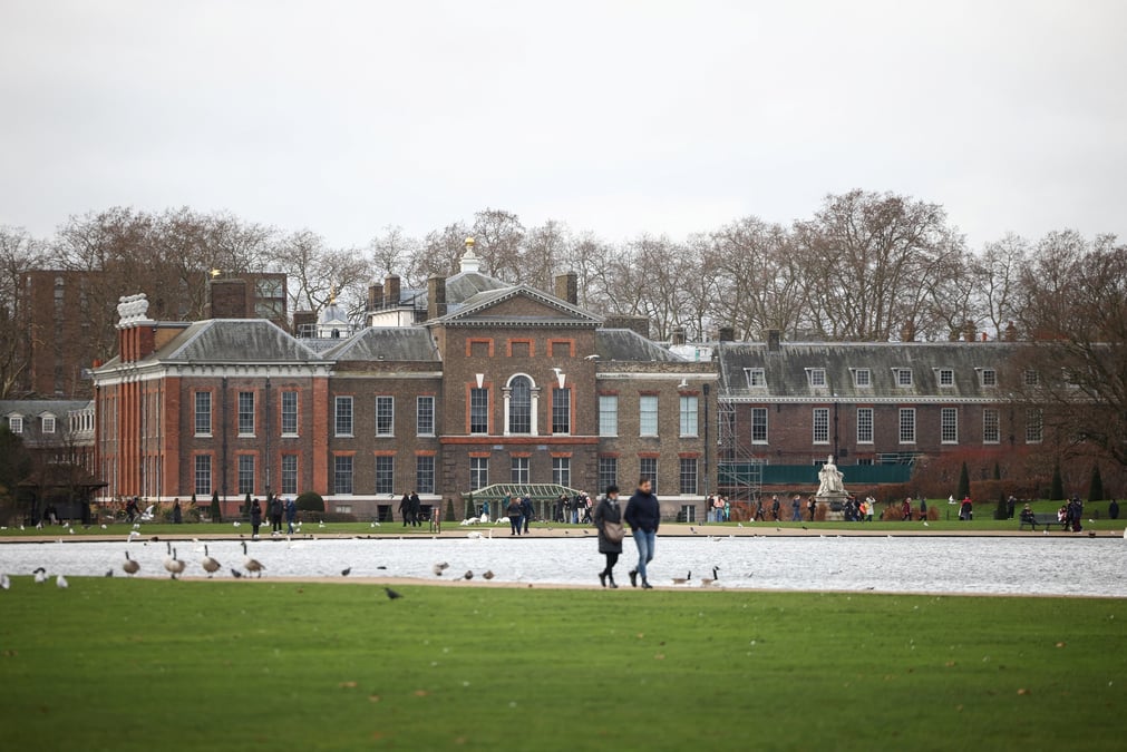 Le palais de kensington a londres