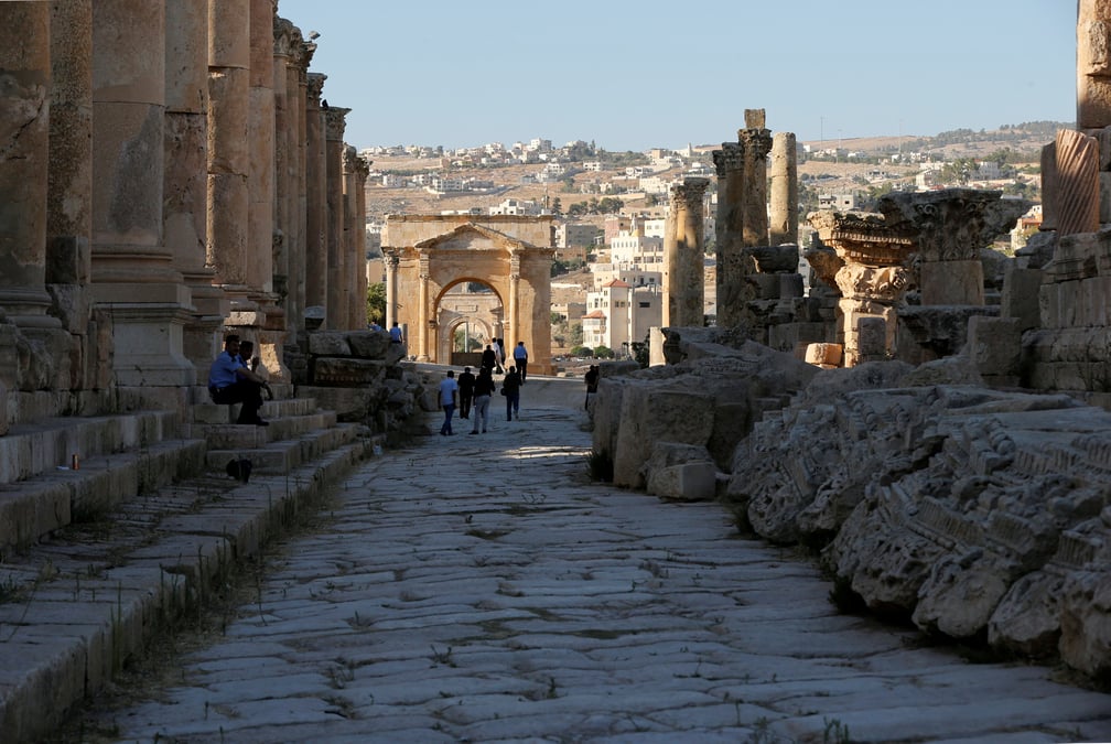 Des touristes agresses a l'arme blanche sur un site antique de jordanie